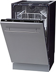 Полновстраиваемая посудомоечная машина Zigmund & Shtain DW 139.4505 X полновстраиваемая посудомоечная машина de’longhi ddw06f basilia