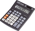 Калькулятор настольный Staff PLUS STF-333 (200x154мм), 14 разрядов, двойное питание, 250416 инженерный калькулятор staff