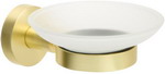 Мыльница с держателем Fixsen Comfort Gold (FX-87008) мыльница керамическая savol с настенным держателем 58b s 005859b