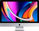 Моноблок Apple iMac A2115, 27, 5K, серебристый/черный (MXWU2LL/A)