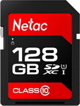 Карта памяти Netac P600 128GB (NT02P600STN-128G-R) карта памяти 128gb netac microsdhc p500 nt02p500stn 128g s
