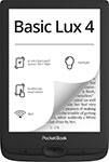 Электронная книга PocketBook 618 Basic Lux, Ink Black (PB618-P-WW) электронная книга pocketbook 634 verse pro azure обложка flower