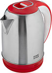 Чайник электрический Homestar HS-1054, 2.3 л, красный (106466) тостер homestar hs 1050 красный