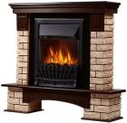 

Портал Firelight Forte Wood Classic, камень коричневый, шпон темный дуб (НС-1292149), Светло-коричневый/темный дуб