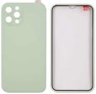 

Защитный комплект Red Line Full Body, для iPhone 12 Pro, чехол, стекло, мятный