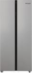 

Холодильник Side-by-Side Weissgauff WSBS 500 Inverter NoFrost Bru Steel Glass, Стекло цвета матовая сталь