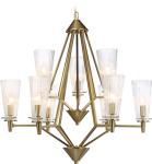

Подвесная люстра Ambrella Light Traditional TR3233, Латунь/прозрачный