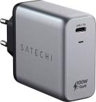 

Сетевое зарядное устройство Satechi Compact Charger 100W с технологией GaN Power, серый космос (ST-UC100WSM-EU)