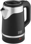 Чайник электрический Homestar HS-1043, 1.7 л, двойной корпус, черный (108851)