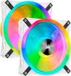 Вентилятор для корпуса Corsair iCUE QL140 RGB 140mm, 2x140mm, White (CO-9050106-WW)