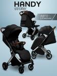 

Прогулочная коляска Amarobaby Handy, черный/серебряный (AB25-10HANDY/0930), Черный/серебро
