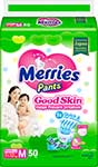 фото Трусики-подгузники merries good skin размер m 7-12 кг 50 шт