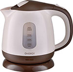 Чайник электрический Energy E-275 164079 бело-коричневый пылесос remez multiclick pro aqua plus energy коричневый