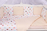 

Бортик в кроватку Amarobaby ЭСКИМО белый 12 предметов