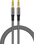 Кабель TFN AUX 1.0m grey TFN-CAUX1MGR сетевой кабель skynet standart utp indoor 2x2x0 48 fluke test cat 5e 305m grey css utp 2 cu