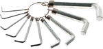 Ключи имбусовые набор Sturm 1045-21-S10-N155 на кольце