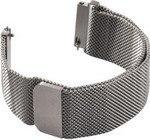 Ремешок для смарт-часов Barn&Hollis универсальный магнитный, 22 mm, металл, серебристый УТ000026796