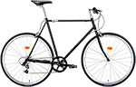 Велосипед Bear Bike Taipei 2021 рост 540 мм черный матовый (1BKB1C187Z05)