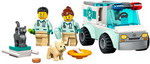 фото Конструктор lego city ветеринарный фургон 60382