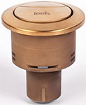 Кнопка слива Iddis для арматуры, 2-ур., 38 мм, бронза (92038BR2AR)