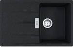 Кухонная мойка FRANKE CNG 611/211-78 черный матовый, вентиль-автомат (114.0639.684)