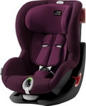 фото Автокресло britax roemer king ii ls black series burgundy red trendline 2000030804