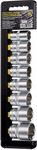 Набор головок торцевых BERGER 1/2'' SuperLock 8 предметов (16-27 мм) BG2029 набор инструментов универсальный berger bg089 1214 89 предметов гаечные ключи биты для дрели