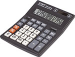Калькулятор настольный Staff PLUS STF-333, (200x154мм), 16 разрядов, двойное питание, 250417 настольный полноразмерный калькулятор deli