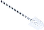 Щетка для ерша Fixsen Kvadro, с ручкой, белая (FX-61313C) щетка для мытья окон hausmann с прямой телескопической ручкой