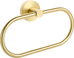 Полотенцедержатель кольцо Fixsen Comfort Gold, золото-сатин (FX-87011) крючок двойной fixsen comfort gold золото сатин fx 87005a