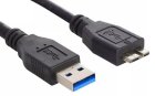 Кабель Buro MK30-AM-0.5 micro USB 3.0 B (m) USB A(m) 0.5м черный - фото 1