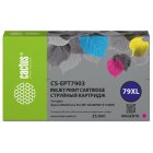 

Картридж струйный Cactus CS-EPT7903 79XL пурпурный (24мл) для Epson WorkForce WF-4630 Pro/WF-4640 Pro/WF-5110 Pro