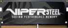 

Оперативная память Patriot Memory SO-DIMM DDR4 16GB 2400MHz Viper Steel (PVS416G240C5S), Черный
