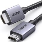 Кабель HDMI Ugreen HD153 (25300) 4K@60Hz Cable, 3 м, серый