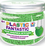 Пластик гранулированный  1 Toy Plastic Fantastic 95 г, зелёный Т20219 банка для сыпучих продуктов пластик 0 5 л с крышкой полимербыт премиум с43201