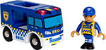 Полицейская машина Brio Фургон ''Полиция'' 33825 машина пламенный мотор ин полиция откр двери свет звук светофор эл с переключением сигналов 870852