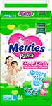 фото Трусики-подгузники merries good skin размер l 9-14 кг 44 шт