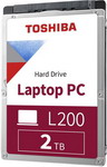 

Жесткий диск HDD Toshiba SATA-III 2Tb HDWL120UZSVA L200 (5400rpm) 128Mb 2.5''