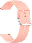 Ремешок для смарт-часов Red Line универсальный силиконовый, 22 mm, светло-розовый ремешок часов силиконовый на магните универсальный 20 мм зелено оранжевый