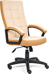 фото Кресло tetchair trendy флок/ткань бежевый/бронза 7/tw-21 (15025)