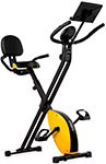 Велотренажер Kitfort КТ-4006-3 черно-желтый