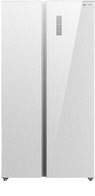 Холодильник Side by Side Kraft KF-MS5851WI Белое стекло