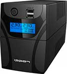 Источник бесперебойного питания Ippon Back Power Pro II 700, 420Вт, 700ВА, черный источник бесперебойного питания apc back ups bx500ci