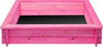 Песочница Paremo Афродита (4 лавки  пропитка  подложка) PS 117 розовая