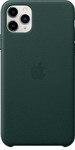 фото Чехол (клип-кейс) apple iphone 11 pro max leather case - forest green mx0c2zm/a
