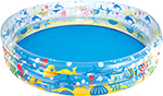 Надувной детский бассейн BestWay Подводный мир 51005 бассейн надувной детский bestway sea captain 54370 213х155х132 cм с навесом