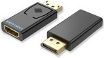 

Адаптер-переходник Vention DisplayPort 20M > HDMI F (HBKB0)
