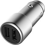 

Автомобильное зарядное устройство Zmi Metal Car Charger QC 3.0 2USB 9A (AP821) серебристый
