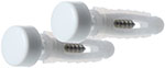 Крепеж для полок Fixsen с заглушкой, белый (FX-700W) кронштейн для полок larvij 33 4 см белый