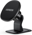 Магнитный автомобильный держатель Ugreen 80785 черный держатель на руль для телефона green cycle gph 002 cиликоновое диагональ 5 6 2